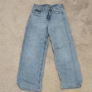 Old Navy Light Blue Wide Leg Jeans